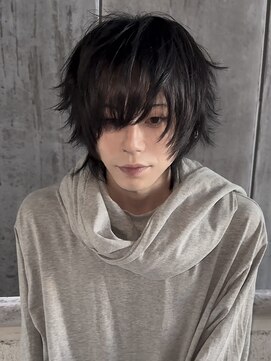 イル(iLe.) メンズ/ホワイトグレージュ/レイヤーカット