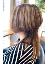 ココモ(cocomo)&nbsp;アシメボブウルフ♪