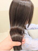 ブローノ(Blono) 【HAIR RERAX Blono】フル髪質改善カラー☆オリーブグレー
