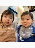 人気◎キッズカット◎前髪カット男の子メンズショートオール世代