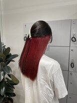 ウミ(Umi) 【なぎさ/戸塚】インナーカラー/レッドカラー/暖色カラー