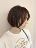 落ち着いた印象に☆しっとりショートボブ