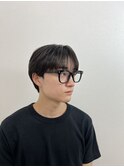 ダウンパーマ　ニュアンスパーマ　センターパート