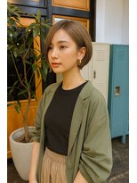 コポル(Copol)&nbsp;まわりと差がつく小顔ショート×ヘマロンベージュ