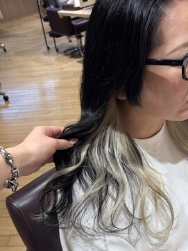 松本平太郎美容室 吉祥寺パートファイブ(PART5) インナーカラー