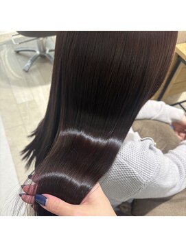 クララ ジャパン カメイド(CLALA JAPAN Kameido) ボルドーグレージュ×髪質改善トリートメント