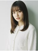 ミディアム レイヤーカット 顔周りレイヤー 越谷 20代30代40代