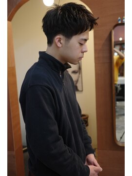 エディ(Edy) メンズスパイキーショート刈り上げ外国人風眉毛カット岡山