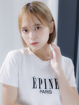 マカロン 須賀川店(macaron) イメチェン/ピンクベージュ/アンブレラカラー/前髪/須賀川134