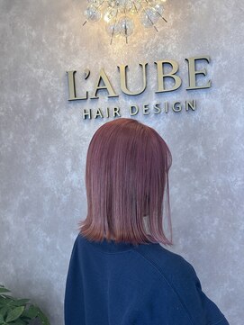 ローブ(L'AUBE) 推し活用ブリーチカラー
