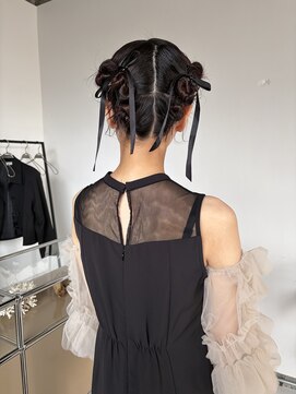 ロールアップスリーブス(ROLL UP SLEEVES) 結婚式ヘアセット