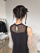 ロールアップスリーブス(ROLL UP SLEEVES) 結婚式ヘアセット