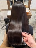 ダメージや癖が気になる方必見髪質改善ストレート
