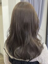 ヘアーアイスカルテット(HAIR ICI QUARTET)&nbsp;ブリーチなしカラー/ヘーゼルベージュ×イメチェン韓国風