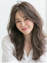 ビフィーノ リルネ(Bifino Rilune) 40代/大人ガーリー/ダークアッシュ/似合わせカット/川西池田