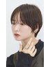 【湿気対策】前髪縮毛矯正＋カット　￥7400