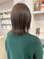 キャアリー(Caary) 福山美容室Caary髪質改善くすみベージュ艶髪オリーブベージュ