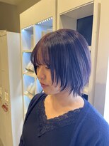 カノエ 山口矢原店(canoe) 顔周レイヤー×ラベンダーピンク