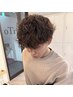 <AYAKA指名限定>メンズカット+デザインパーマ+眉毛カット