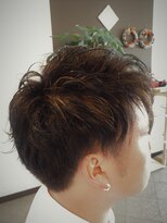 美容室 ボヌール&nbsp;【ボヌール】2ブロック×パーマ【メンズも大歓迎】