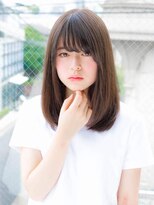 ルティア(Lutia)&nbsp;シースルーバング ナチュラルストレート