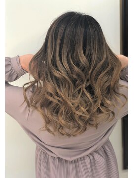 グラスペディア(graspedia) 外国人風ブリーチバレイヤージュ3Dカラー