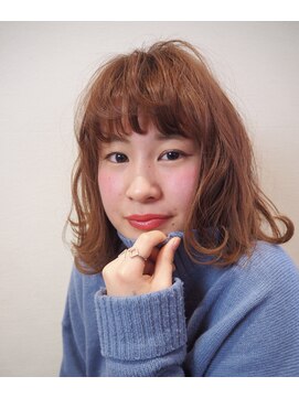ヴァンカウンシル 伊那(VAN COUNCIL) 伸ばし中にお勧め☆ふわくしゅパーマ