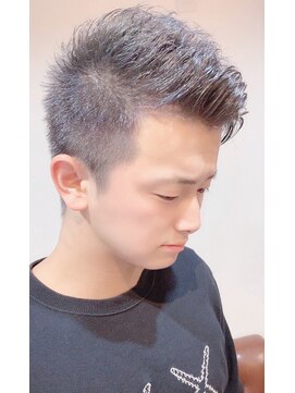 メルティー ヘア(Melty hair) Men's カラー+カット★シルバーアッシュ