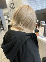 ノア ヘアデザイン 町田店(noa Hair Design)&nbsp;ネオボブ×ハイトーンベージュ