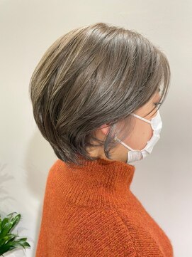 エデュコスゥリール(educo per sourile) アイスグレージュショート/ショートボブ【自由が丘】