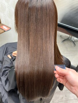 クラッチ 名古屋(CLUTCH) 大人可愛い小顔美髪ツヤ髪髪質改善シンプルストレートA6