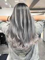 ムク 横浜店(muku)&nbsp;ミルクティーベージュダブルカラーケアブリーチインナーカラー