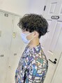 アグ ヘアー フラッグ 佐久店(Agu hair flag)&nbsp;波巻きパーマ☆彡ゆるめのカールでカッコいいです！おすすめです