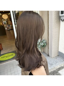 アルマヘアー(Alma hair by murasaki) ◎透明感たっぷりのベージュカラースタイル◎