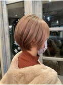 骨格に合わせたショートヘア◎