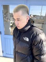 ジジ フィーカ 佐野(Gigi fika)&nbsp;金髪フェード