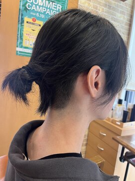 フレンズ 手稲店(friend's) マンバンヘアフェードカット札幌美容室メンズミディアム手稲