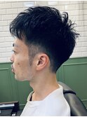 さわやかショートフェード<理容室>