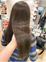 ブラウン(Brown)&nbsp;オイルカラー/艶髪/髪質改善/藤沢美容室