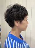 マッシュショート×パーマ【金山】