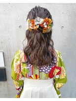 【MILK/MURIEL Misa】卒業式ヘアセット袴アレンジ袴ヘア
