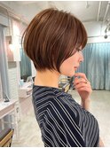 ショートヘア/大人美人ショート/ネビージュ/ショートボブ/ボブ