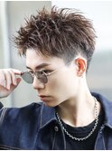 【ランダムソフトツイスト×スパイキーショート】2ブロック
