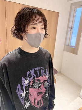 ラミエ バイ メルト 吉祥寺(lamie by melt) *滝田*カジュアルラフパーマニュアンス吉祥寺似合わせショート