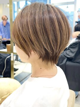 アンド ストーリーズ(&STORIES) ショートボブ髪型30代40代50代前髪あり前髪なし面長丸顔【倉田】