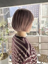 ヘアーアンドメイク ビス(HAIR&MAKE bis)&nbsp;ハイトーンボブ☆ももこ