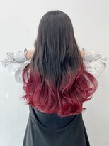 アライブ キチジョウジ(ALIVE Kichijoji) 【ALIVE吉祥寺】ワインレッドグラデーションカラー
