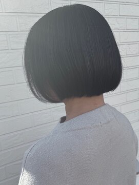 アンジュ 篠ノ井店(ange) 20代30代40代50代ミニボブグレージュカラー