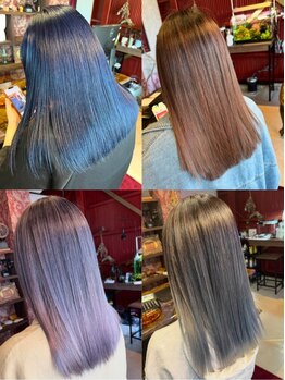 アトリエ バロッコ(atelier Barocco)の写真/酸性ストレートで髪質改善♪ブリーチをしていて、他サロンで断られていてもBaroccoでは施術可能！