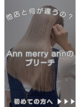 アンメリーアン(Ann merry ann) アンメリーアン ブリーチ ダブルカラー ハイトーン 透明感